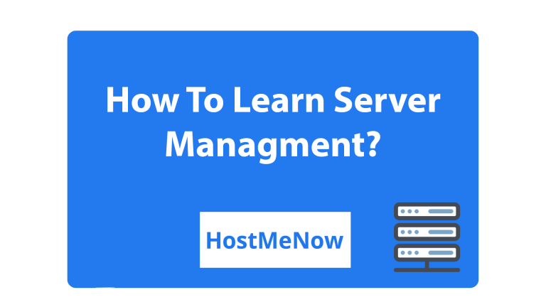 How to learn server management