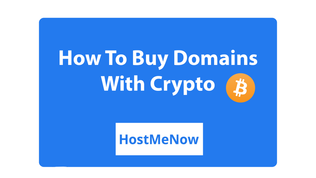 buy domain name with crypto